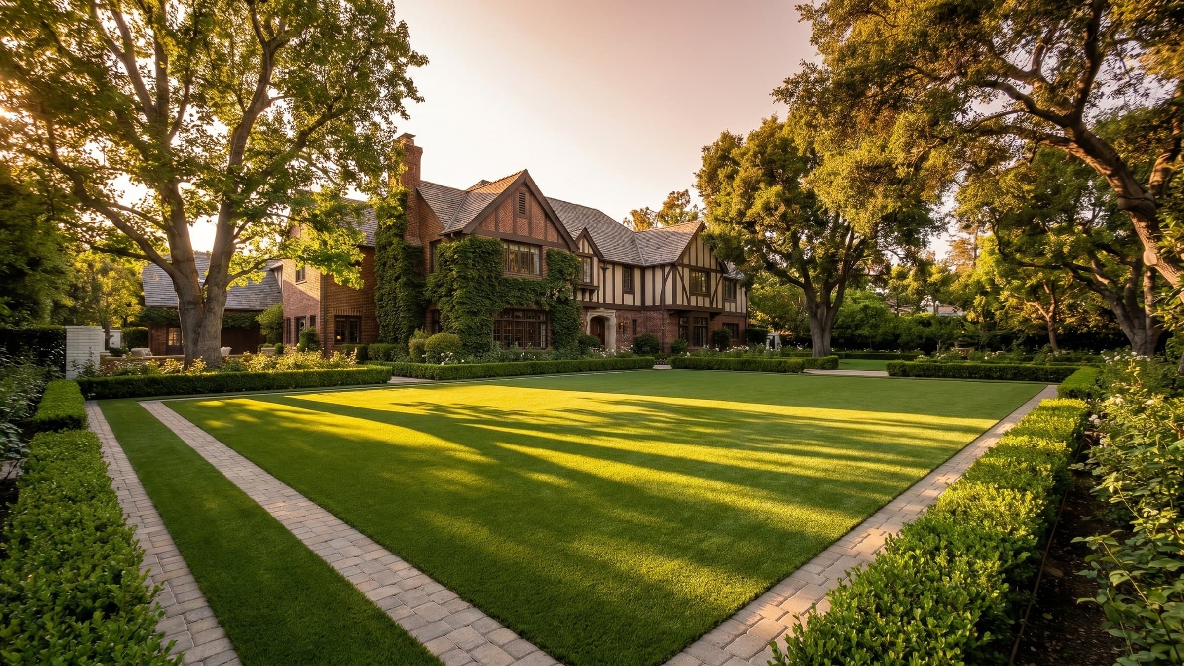 Artificial turf installation in San Marino, CA